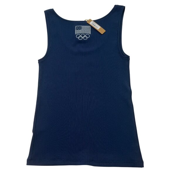 SKIMS Soft Lounge Tank Top + Pants Set Team USA Navy Large - Picture 5 of 16